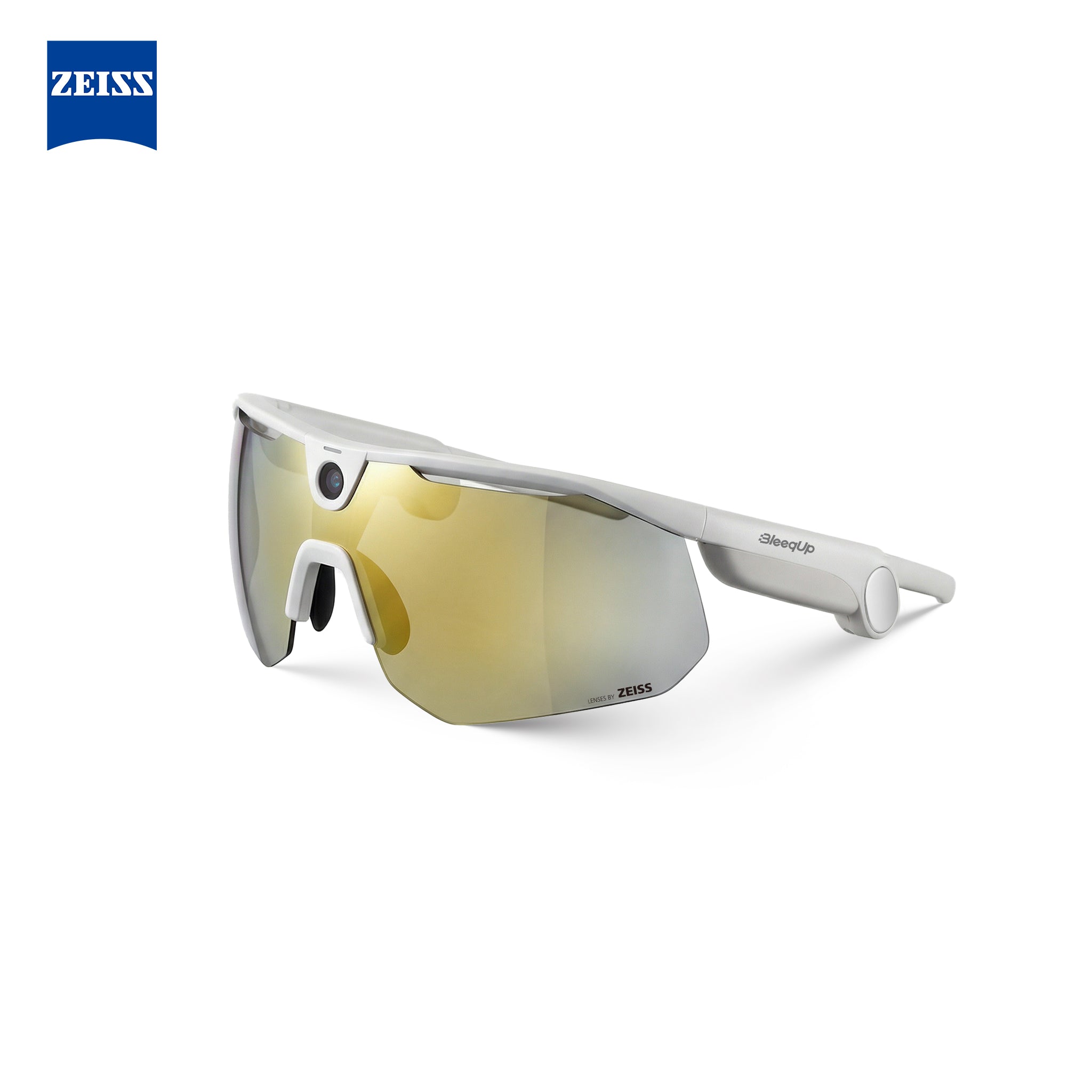 BleeqUp Ranger AI Sports Camera Glasses - Lenses by Zeiss