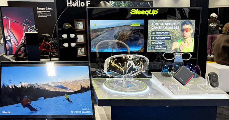 BleeqUp Redefines Outdoor Wearables at CES 2026: Global Expansion Announced for Flagship 4-in-1 AI Sport Camera Glasses